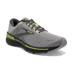 BROOKS Men's Adrenaline GTS 22 (068 -Grey/Pearl/Nightlife) -BROOKS Shop brooks 110366068 a