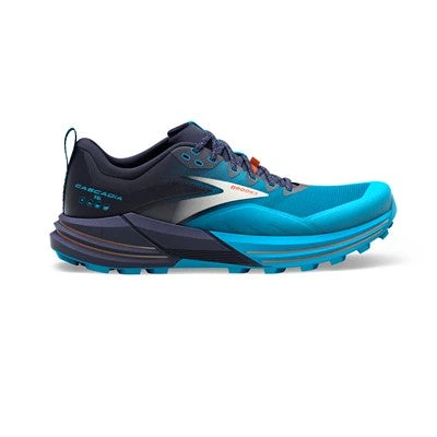 BROOKS Men's Cascadia 16 (490- Peacoat/Atomic Blue/Rooibos) 1 BROOKS Men's Cascadia 16 (490- Peacoat/Atomic Blue/Rooibos)
