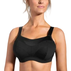 Brooks Women's Embody High Impact Sports Bra - Black (350067-001)