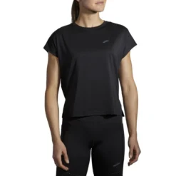 Brooks Women's Sprint Free Short Sleeve (221534) -BROOKS Shop www brooksrunning com 221534 001 mb sprint free womens short sleeve running shirt 1